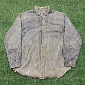 Vintage 90s Basic Editions Striped Button Down Shirt